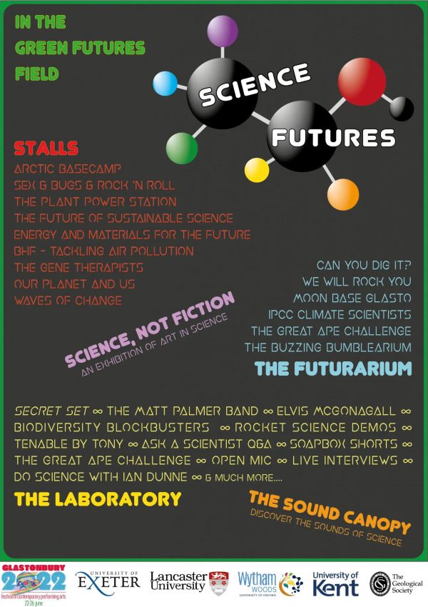 Science Futures • Areas & Stages • Glastopedia